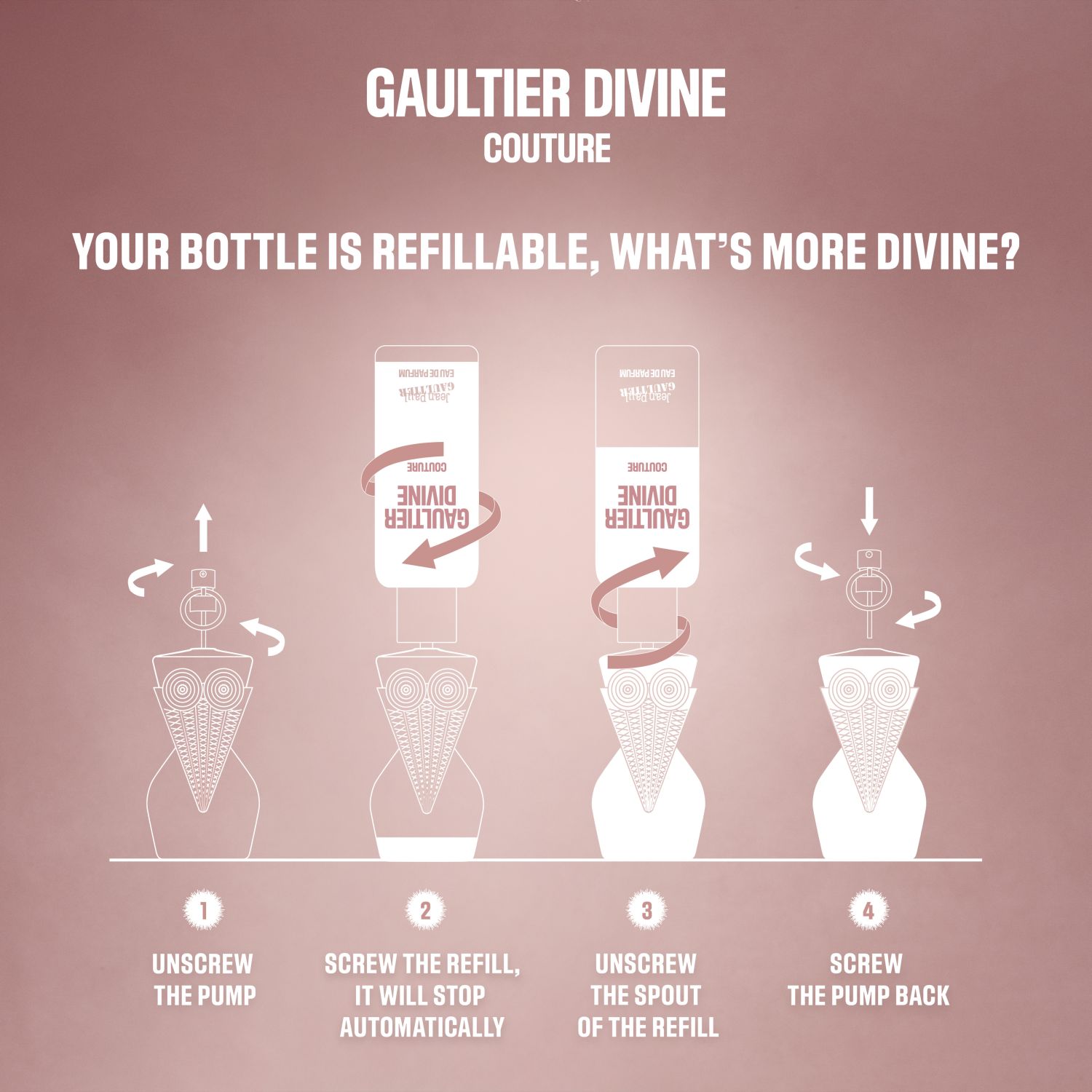 Gaultier Divine Couture Eau de Parfum Refill