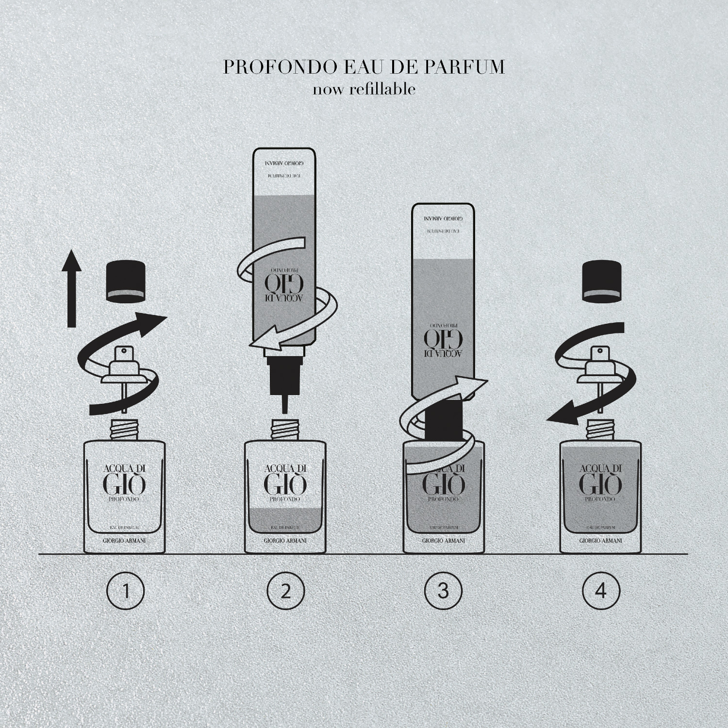 Acqua di Giò Profondo Eau de Parfum Refill
