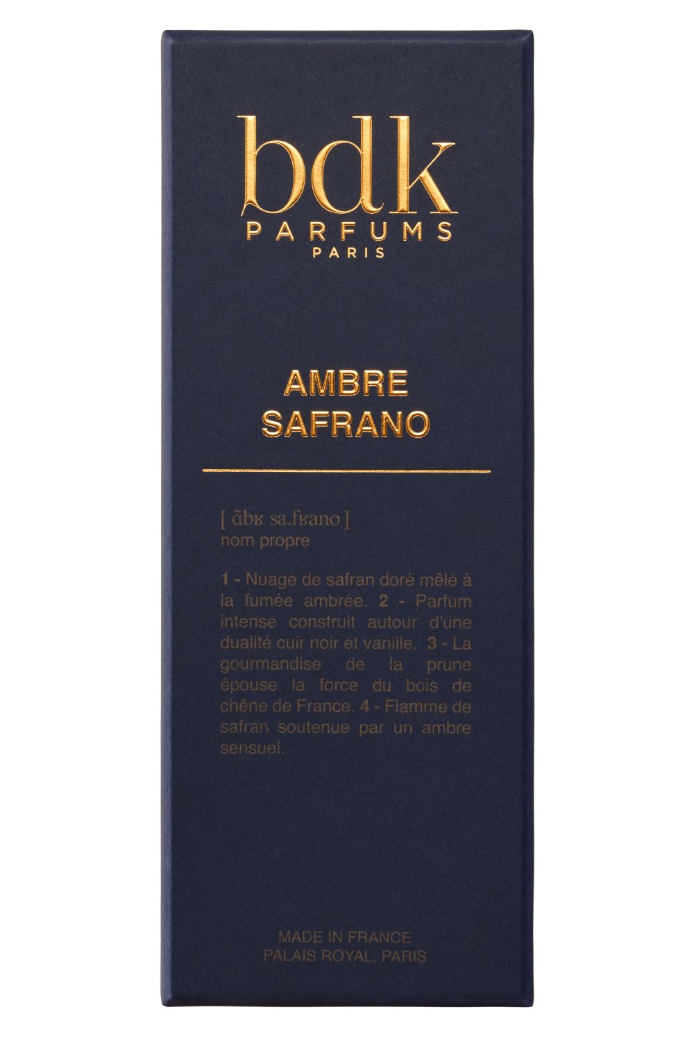 Ambre Safrano Eau de Parfum
