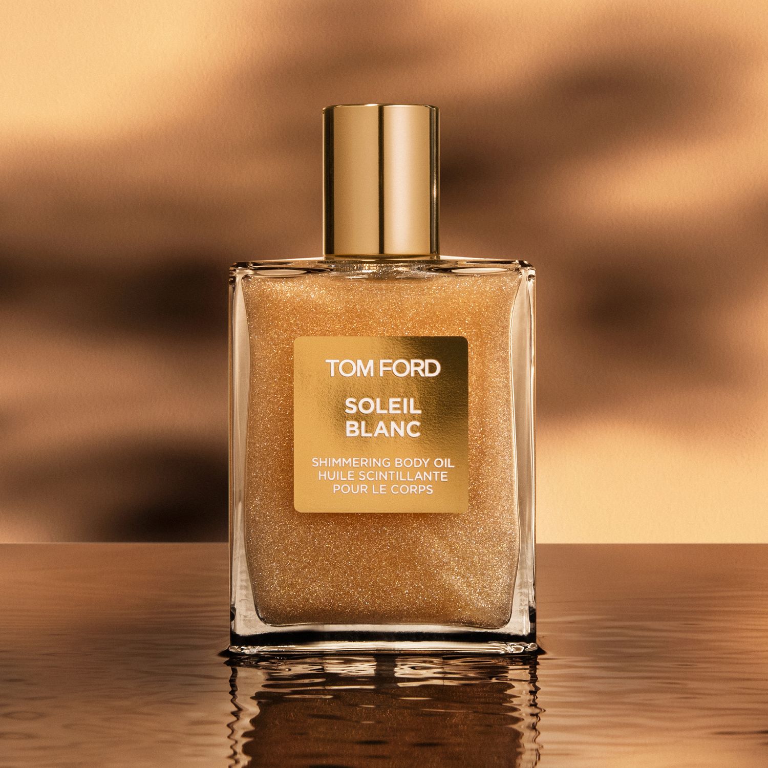 Soleil Blanc Shimmering Body Oil Shade 1 - Gold