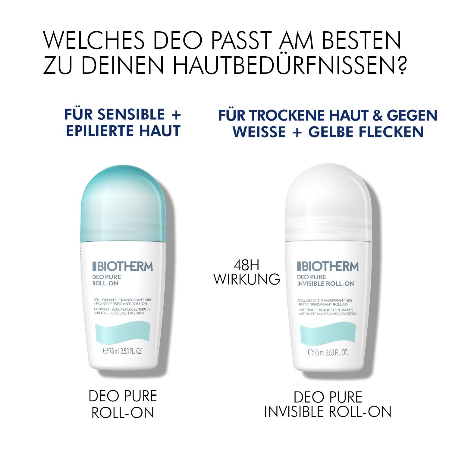 Deo Pure Invisible 48h Deo Roll-On