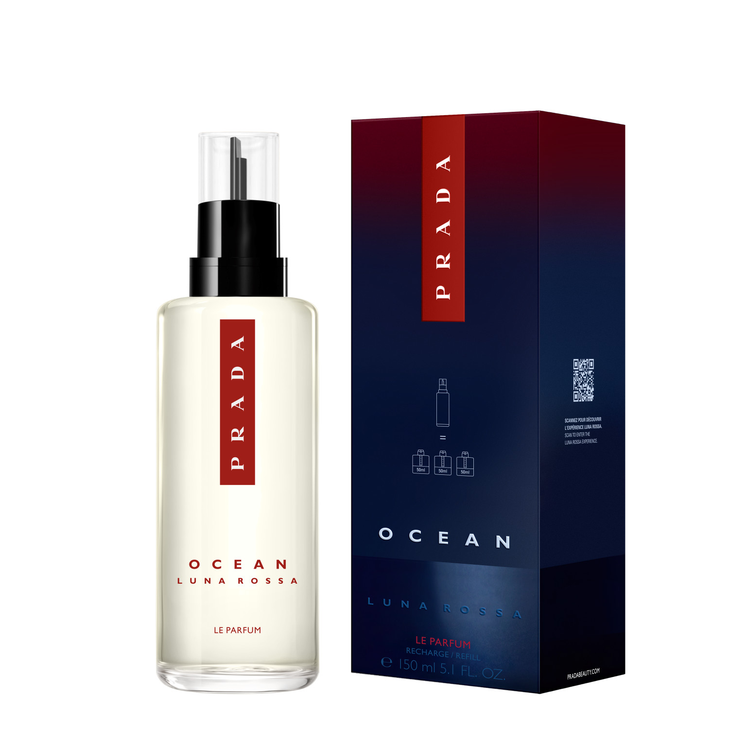 Luna Rossa Ocean Le Parfum Refill
