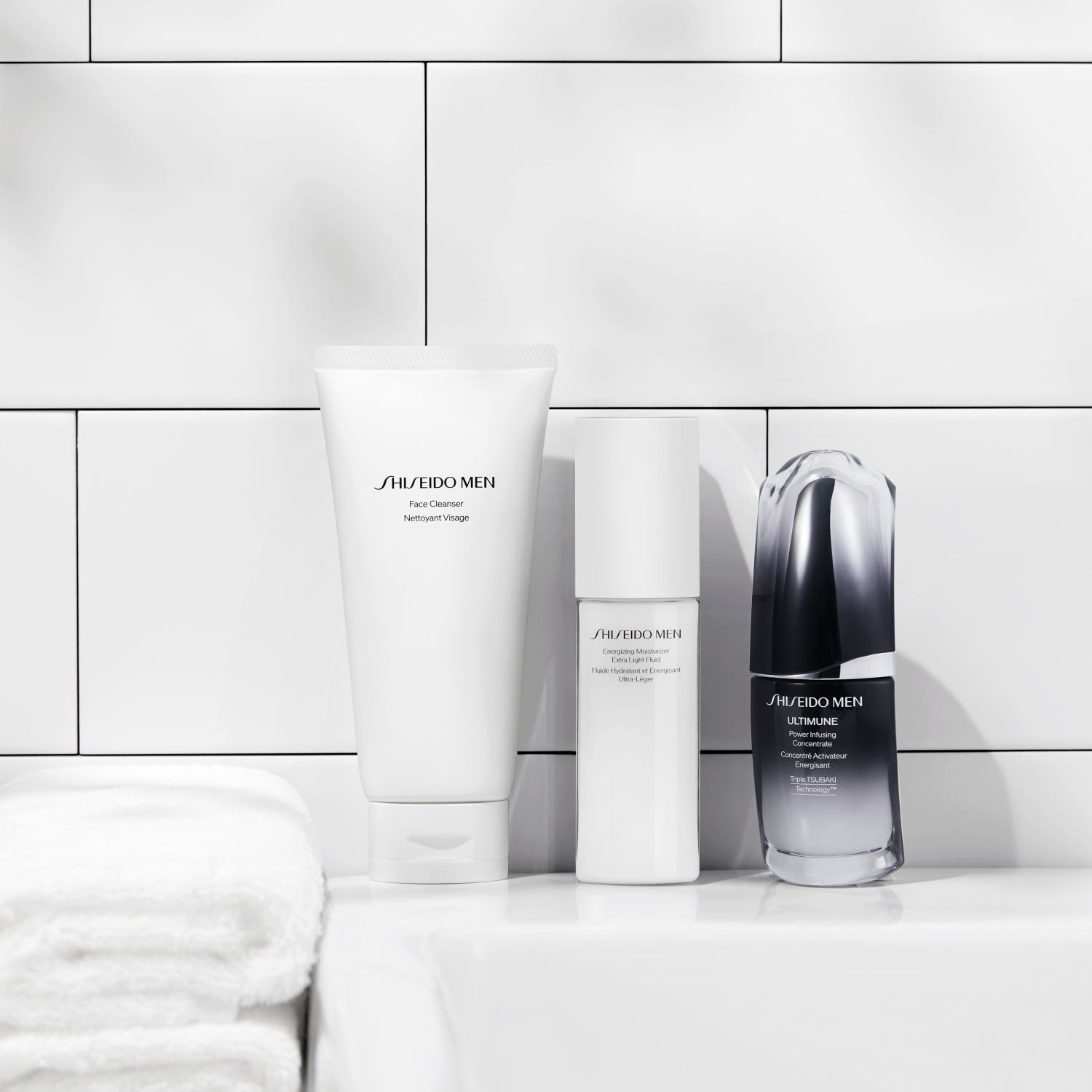 Shiseido Men Energizing Moisturizing Extra Light Fluid