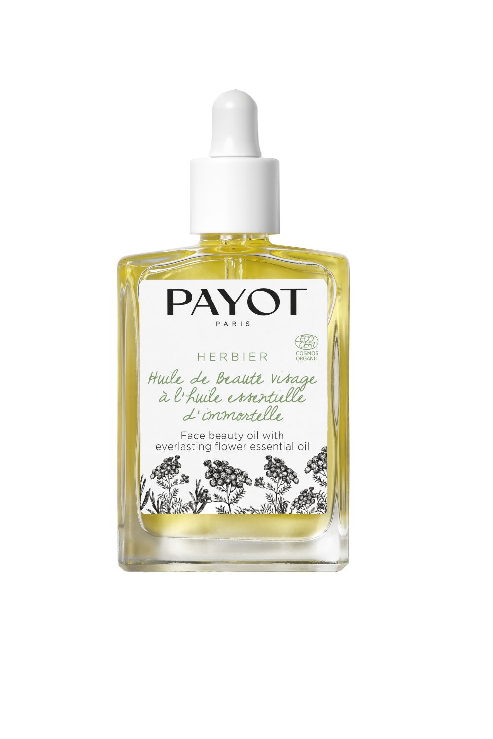 Herbier Huile de Beauté visage à l'huile essentielle d'immortelle
