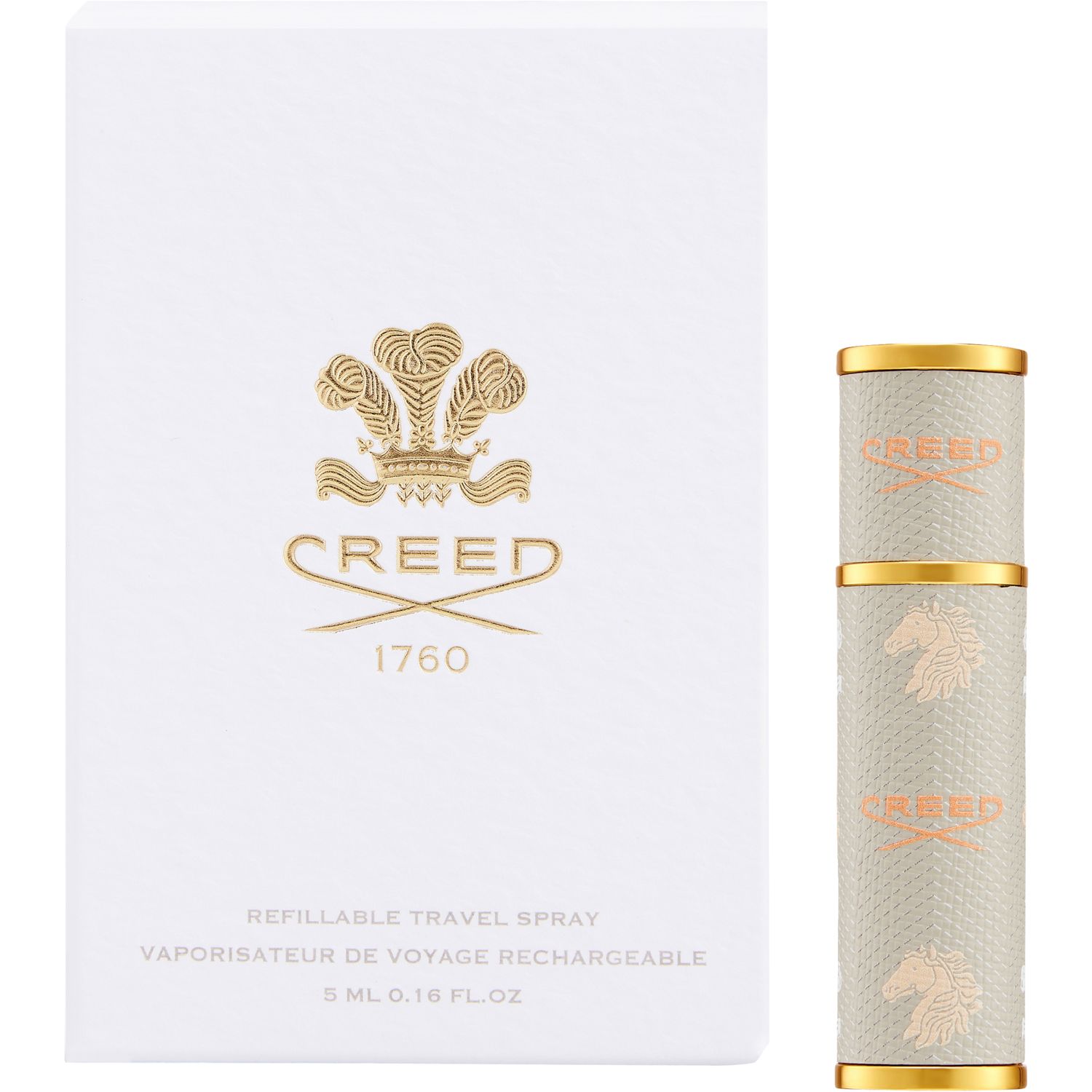 Refillable Travel Spray for Beige