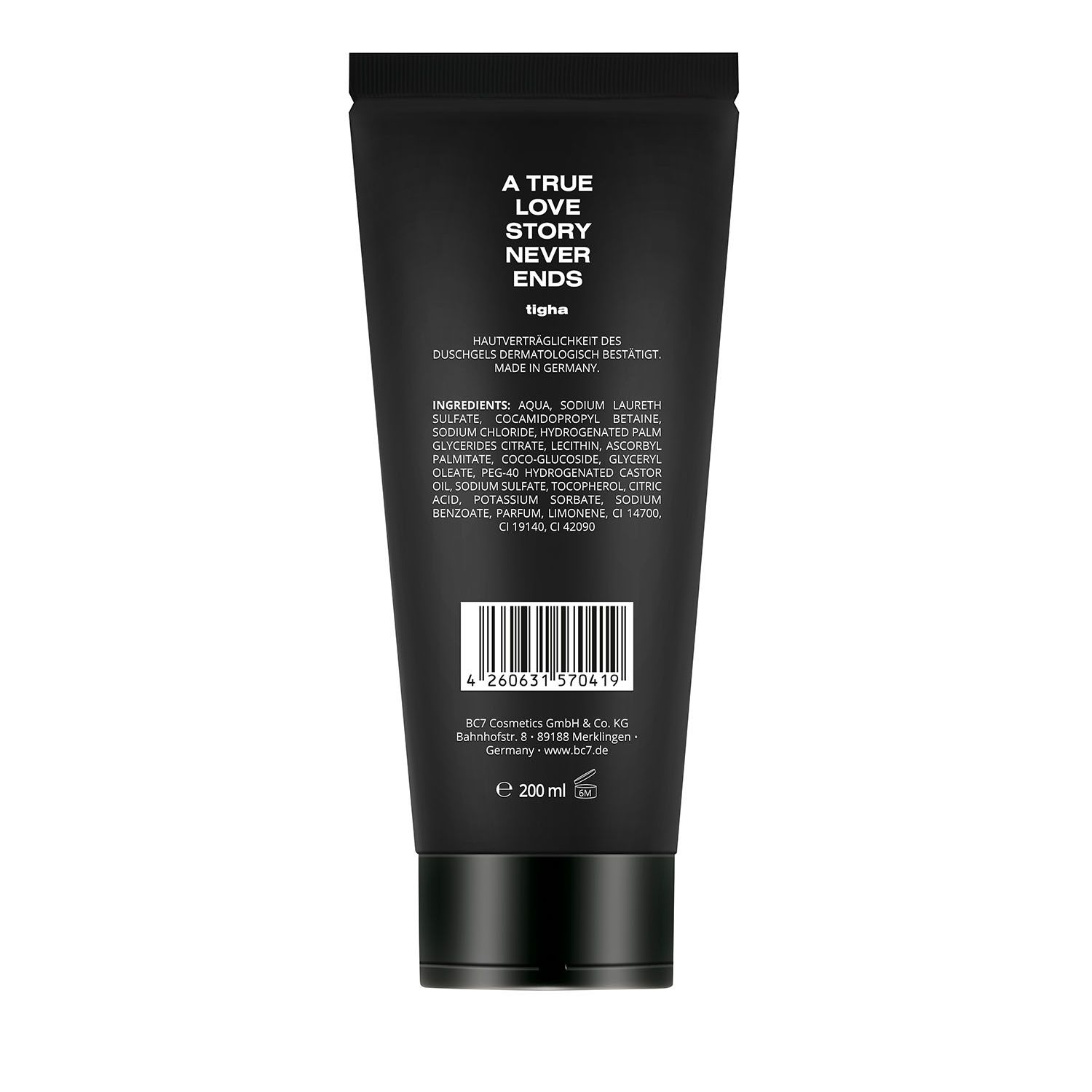 Black Shower Gel