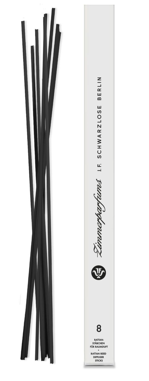 Schwarzlose Reed Diffuser Stäbchen SCHWARZ