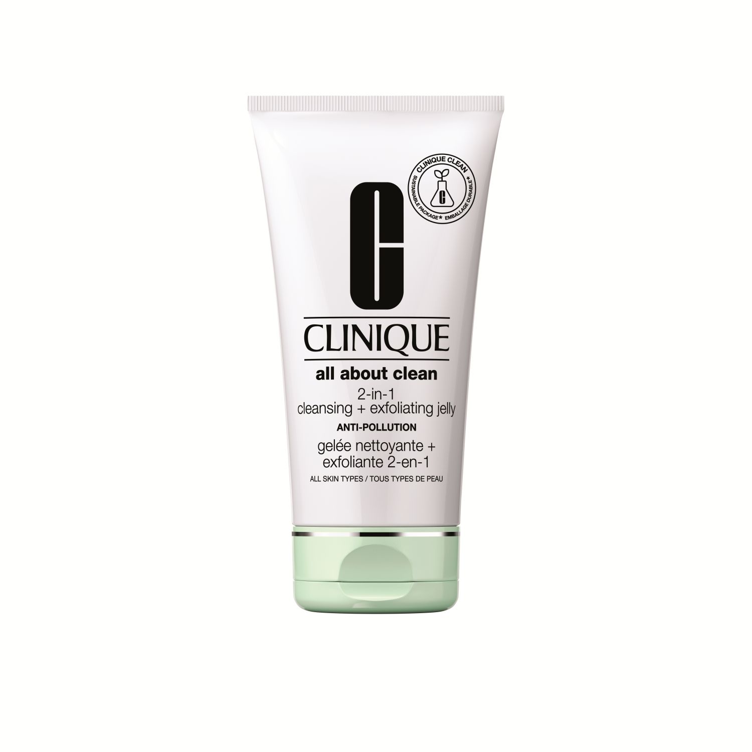 All About Clean 2-in-1 Cleansing + Exfoliating Jelly