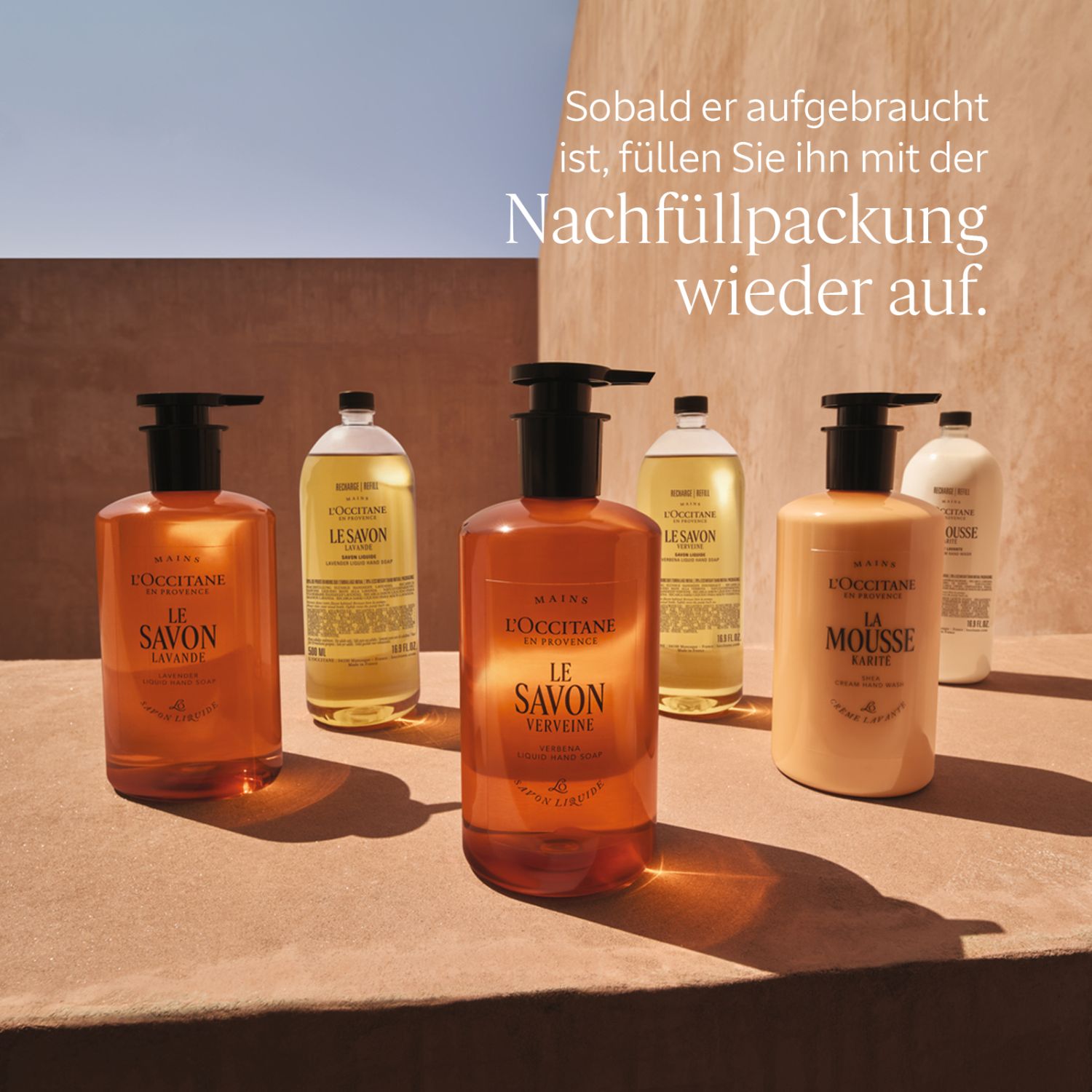 Verbene Flüssigseife Nachfüllpackung