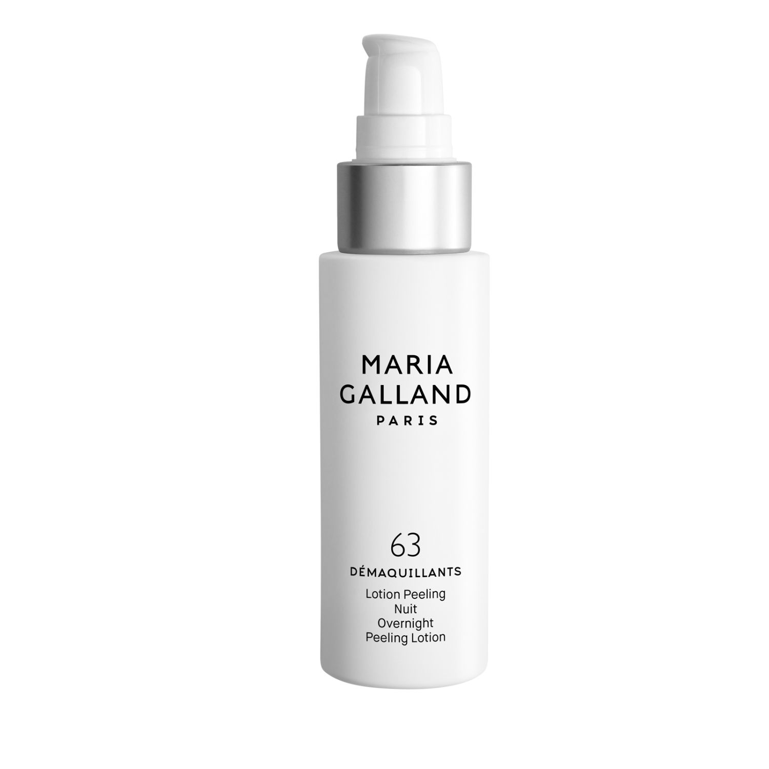 63 DÉMAQUILLANTS Overnight Peeling Lotion Cleansing