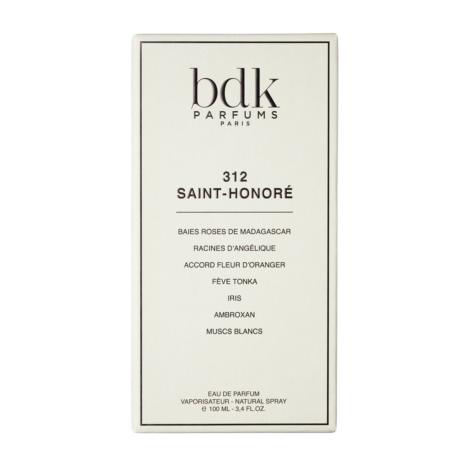 312 SAINT-HONORÉ Eau de Parfum