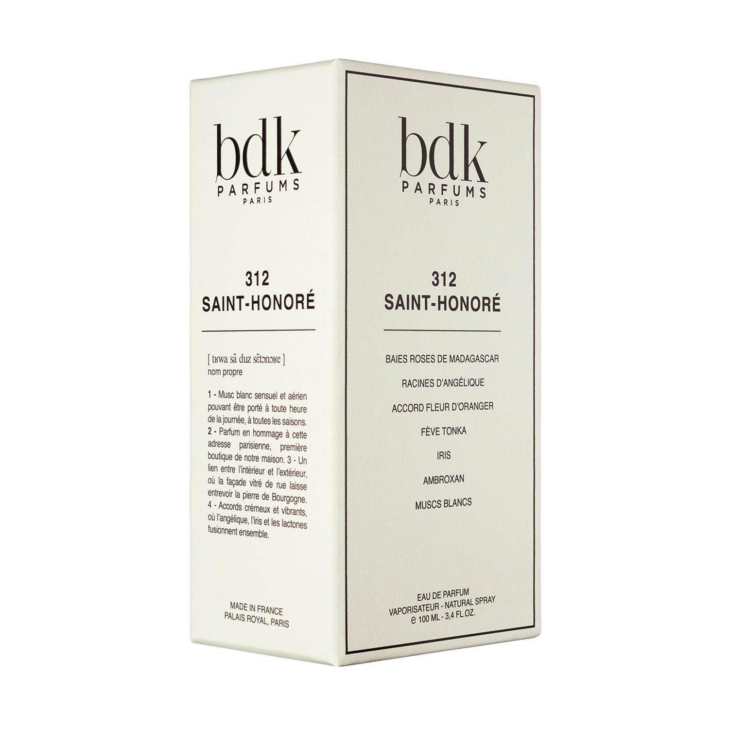 312 SAINT-HONORÉ Eau de Parfum