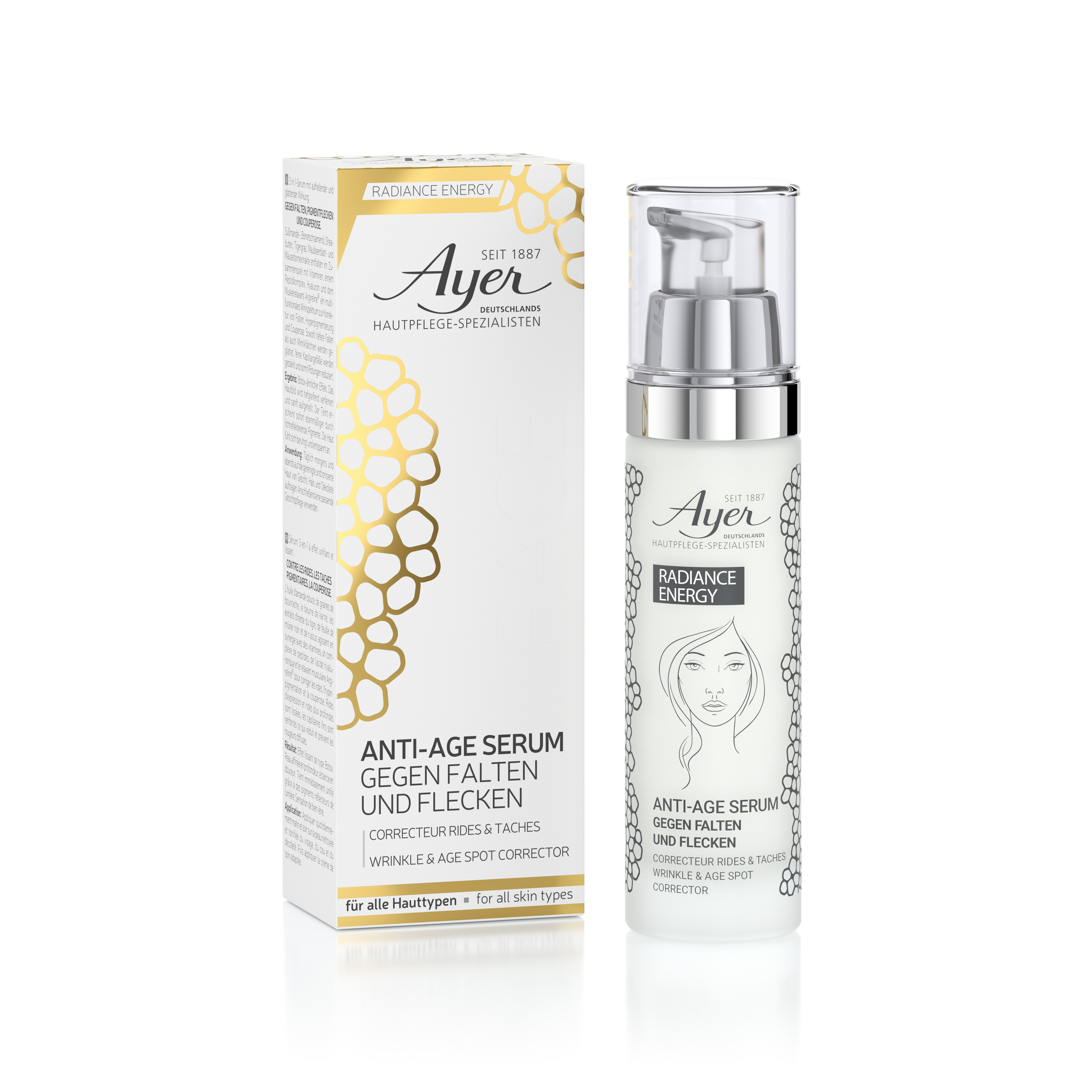 ANTI-AGE SERUM GEGEN FALTEN & FLECKEN