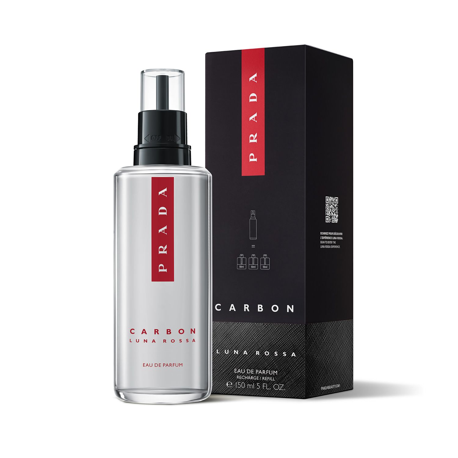 Luna Rossa Carbon Eau de Parfum Refill