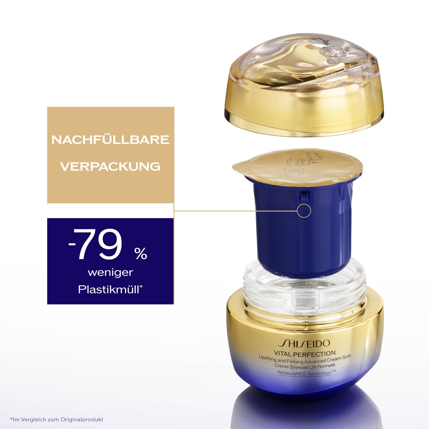 Vital Perfection Uplifting and Firming Advanced Cream Soft Refill