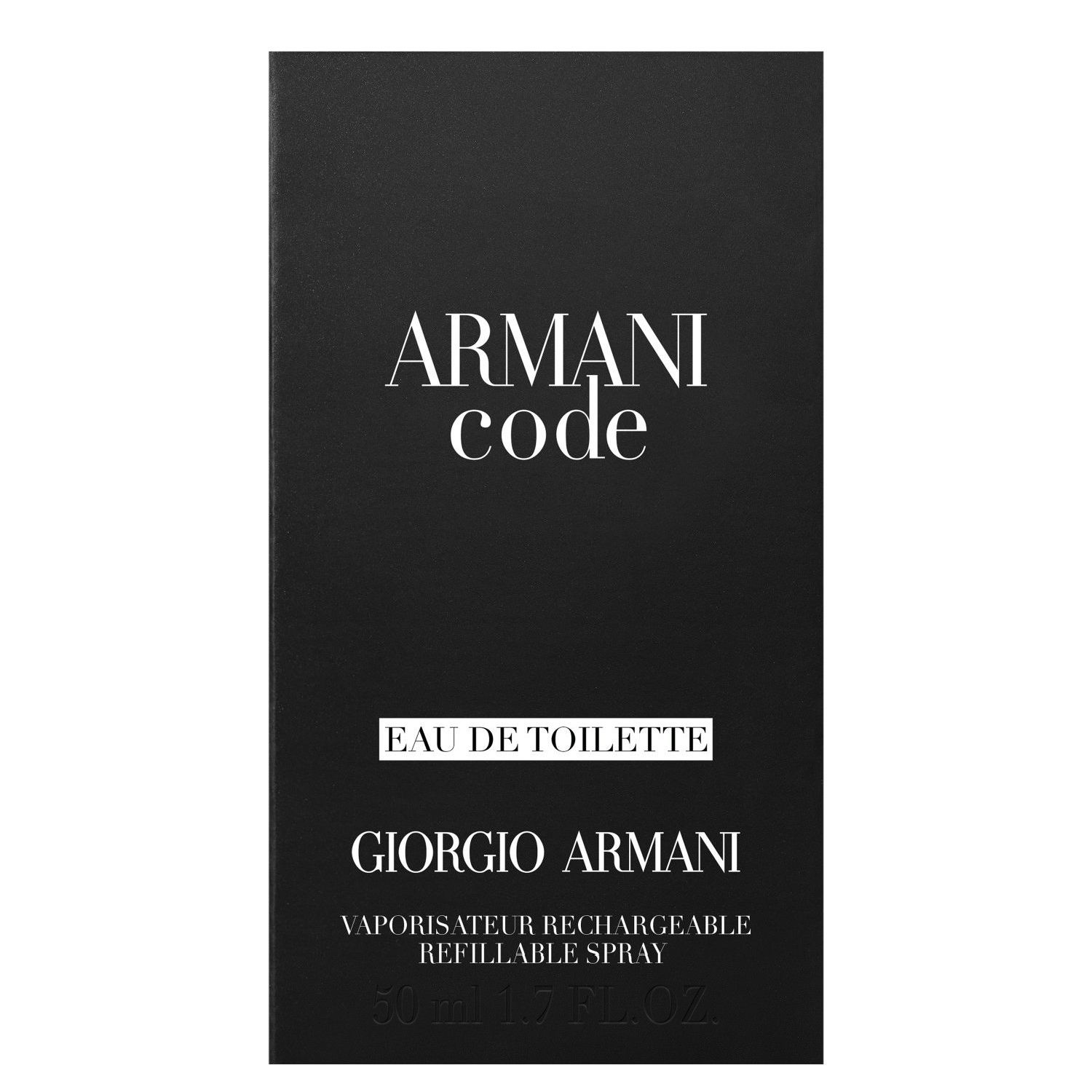 Armani Code Homme Eau de Toilette (Refillable)
