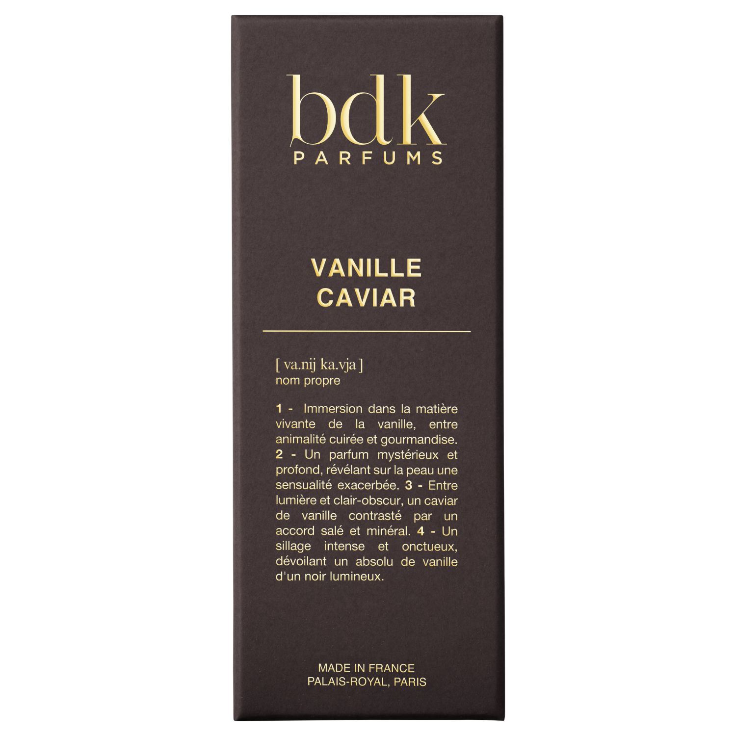 Vanille Caviar Eau de Parfum