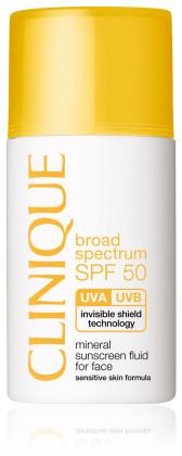 SPF 50 Mineral Sunscreen Fluid for Face 